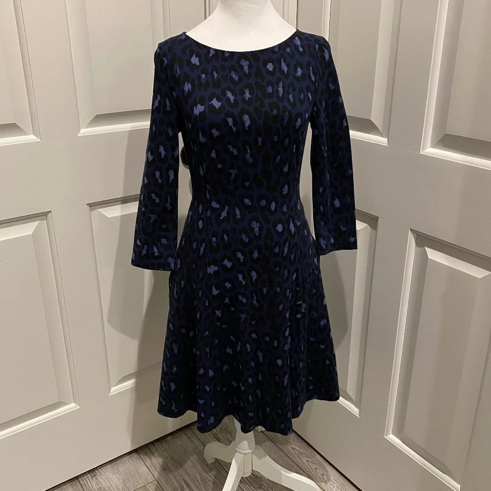 Kate Spade Broome Street Leopard Ponte Dress, 16517